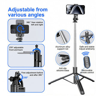 Sakerplus® Ai-Powered Fully Automatic Tracking Phone Gimbal
