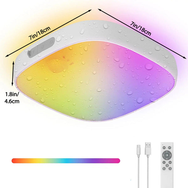 Sakerplus® Rechargeable Motion Sensor Shower Light