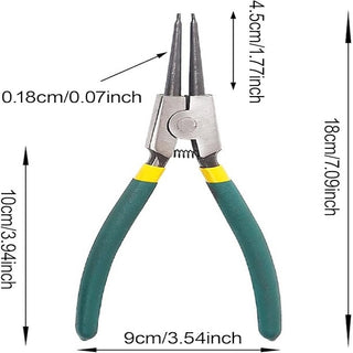 Sakerplus® 4Pcs Snap Ring Pliers Set