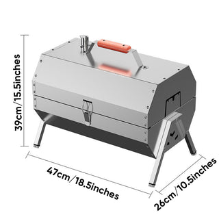 Sakerplus® Twin-Burner Electric BBQ Grill