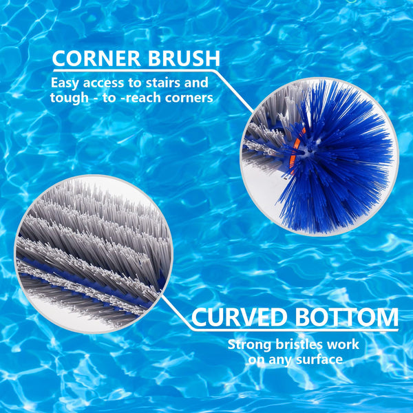 Sakerplus® Heavy Duty Pool Brush Head