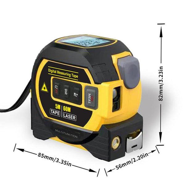 Sakerplus® Portable 3-in-1 Infrared Laser Tape Measuring