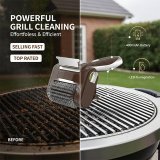 Sakerplus® Electric Cordless Grill Cleaning Brush