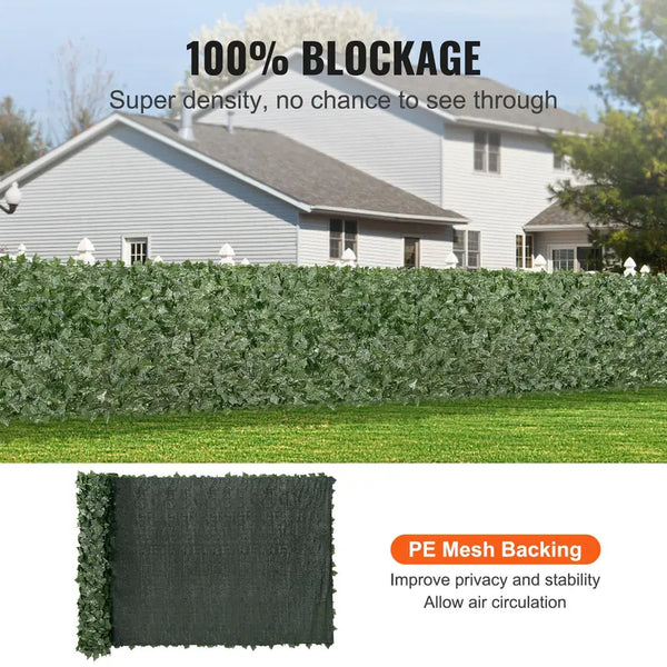 Sakerplus® Artificial Greenery Privacy Fence Screen