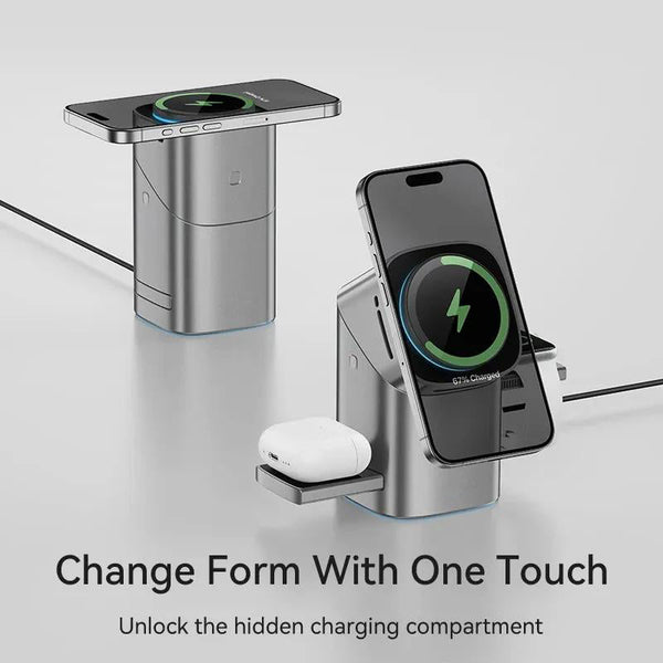 Sakerplus® Magnetic 3 In 1 Charging Station