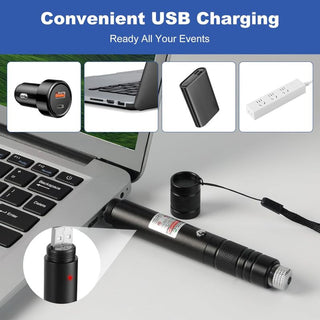 Sakerplus® Rechargeable Long Range Laser Pointer