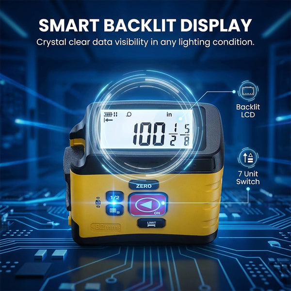 Sakerplus® Digital Laser Tape Measure Tool