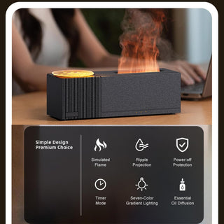 Sakerplus® Flame Aroma Diffuser With Projection