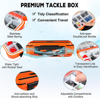 Sakerplus® Fishing Gear Accessories Kit Set