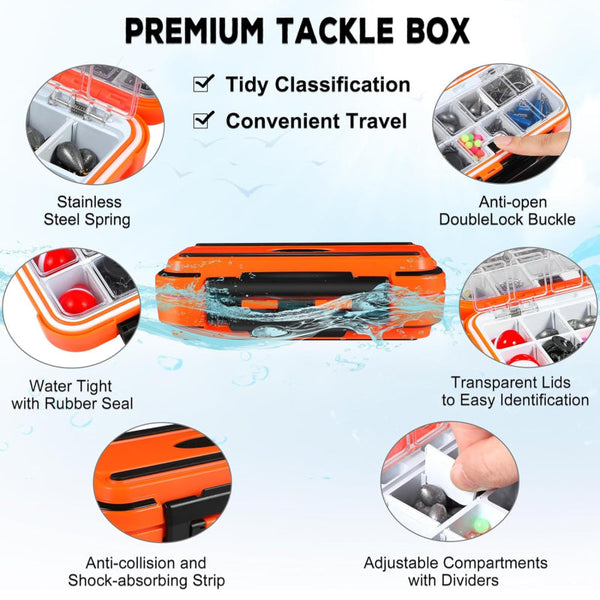 Sakerplus® Fishing Gear Accessories Kit Set
