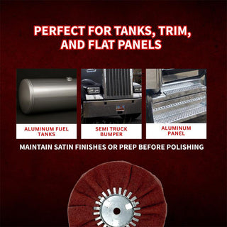 Sakerplus® Non Woven Airway Buffing Wheel