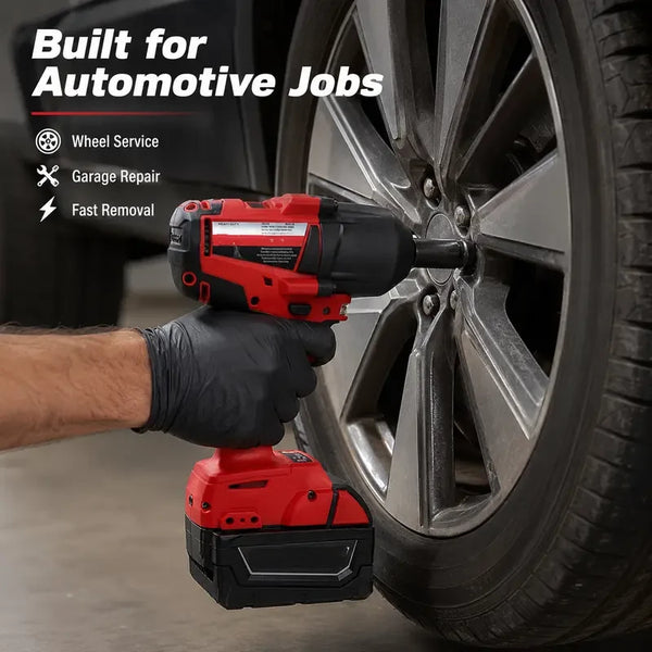 Sakerplus® Brushless Cordless High-Torque Impact Wrench