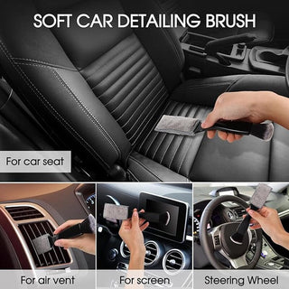 SAKER® Double Head Brush for Car Cleaning