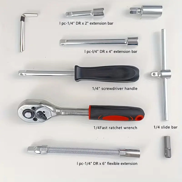 Sakerplus® Socket Wrench Set for Automotive Repair