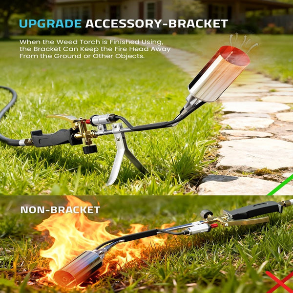 Sakerplus® Heavy Duty MAPP Propane Weed Torch