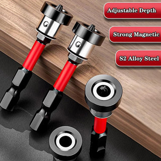 Sakerplus® Drywall Screw Setter Magnetic PH2 Bits