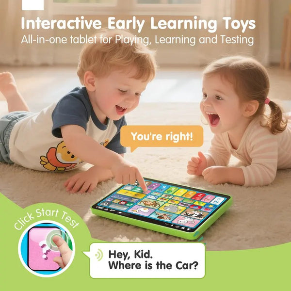 Sakerplus® Trilingual Interactive Learning Tablet Toy For Toddlers