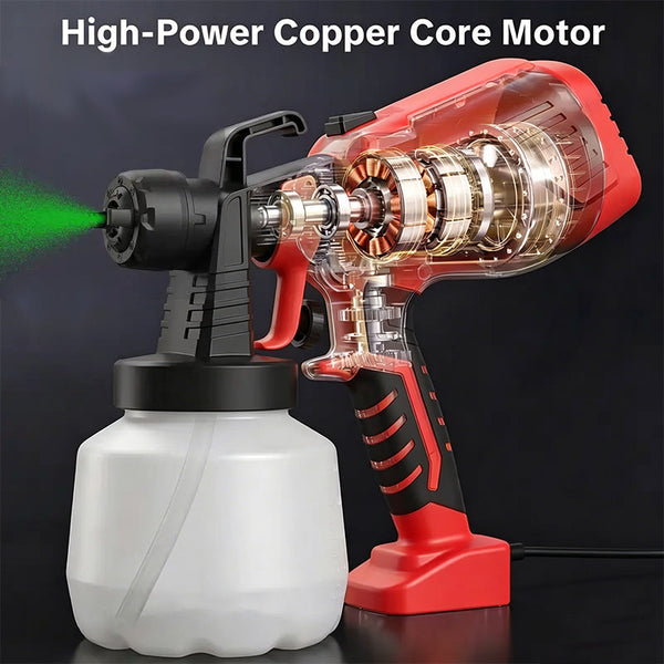 Sakerplus® Electric Adjustable Spray Paint Gun