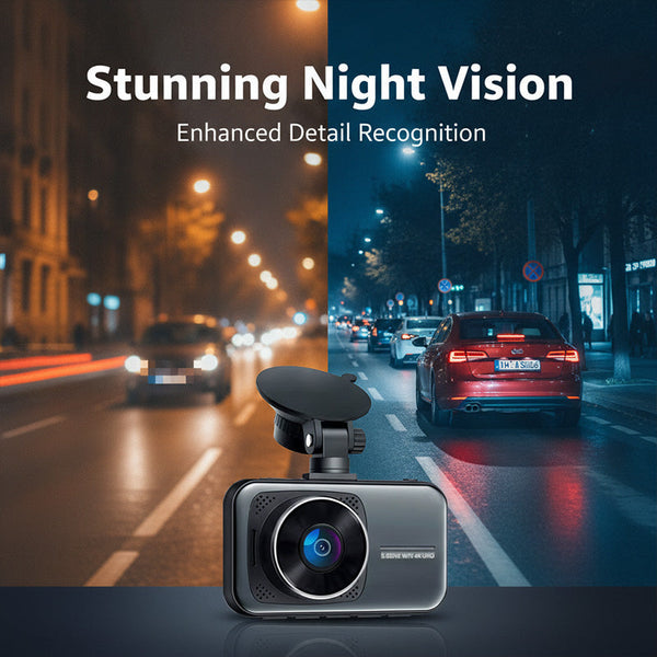 Sakerplus® Ultra 4K Dual Dash Cam