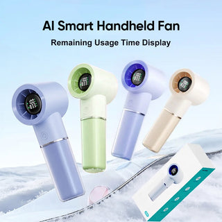 Sakerplus® Portable Handheld Rechargeable Personal Cooling Fan