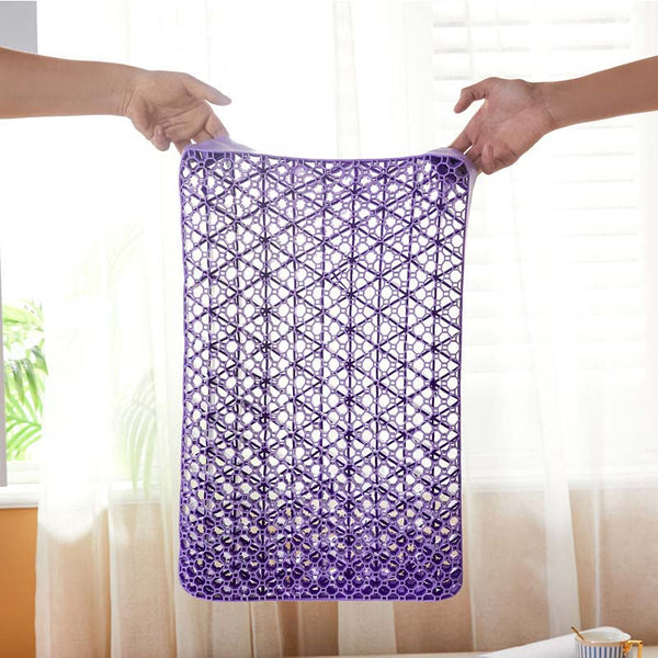 Sakerplus® Purple Gel Latex Neck Pillow