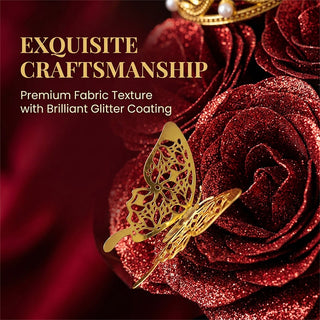 Sakerplus® Glitter Rose Bouquet Gift Set