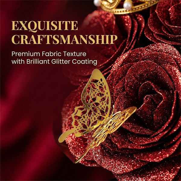 Sakerplus® Glitter Rose Bouquet Gift Set