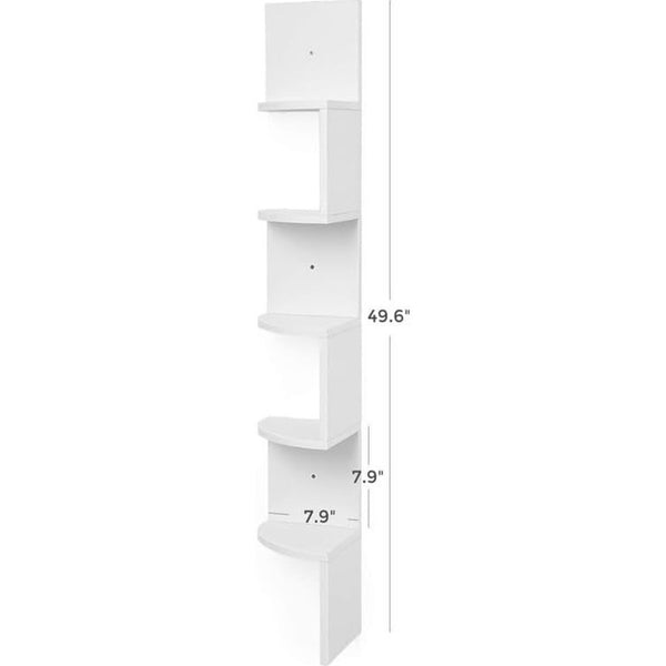 Sakerplus® Multi-Tier Wall Mount Corner Shelf