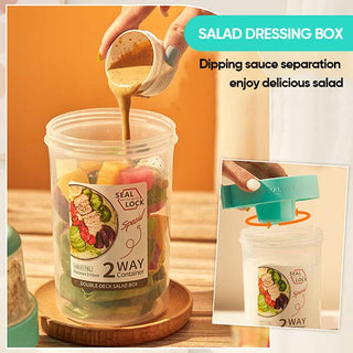 Sank Salad Shaker Cup Portable Cereal Cup