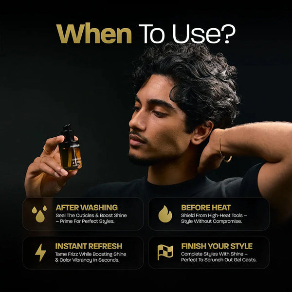 Sakerplus® Weightless Shine Serum For All Hair Types