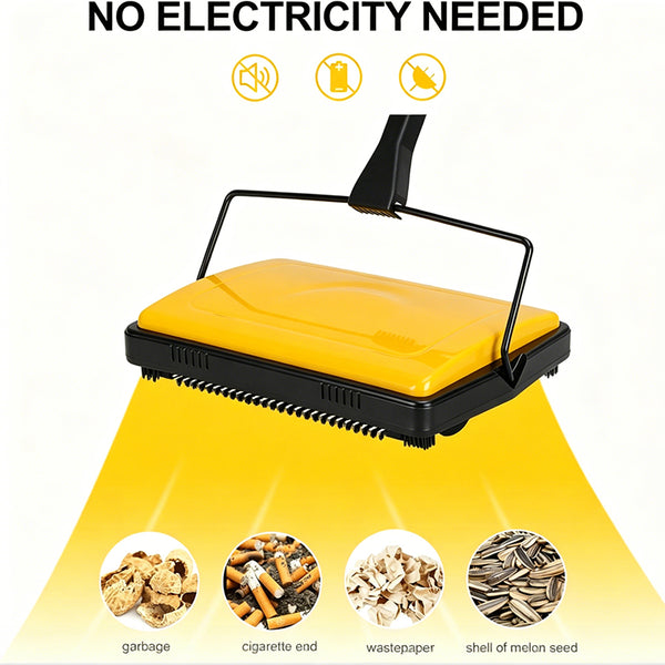 Sakerplus® Manual Carpet Sweeper For Home