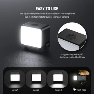 Sakerplus® Compact Camera Fill Light