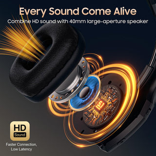 Sakerplus Trucker Wireless Bluetooth Noise Cancelling Headset