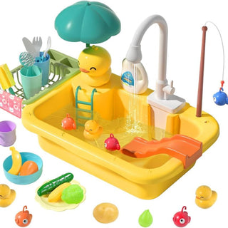 Sakerplus® Play Sink With Running Water