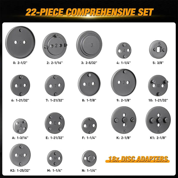 Sakerplus® Comprehensive Disc Brake Caliper Service Kit