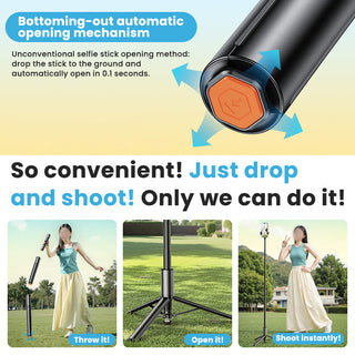 Sakerplus Automatic Magnetic Selfie Tripod Stand