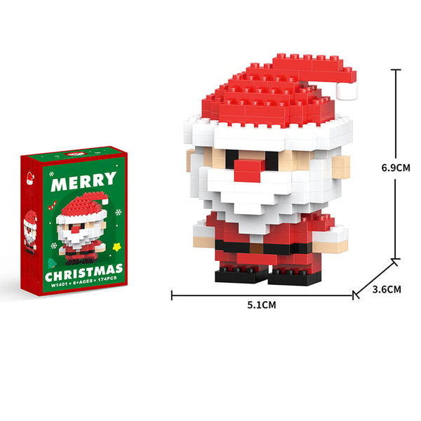Sakerplus® Mini Christmas Building Blocks Set