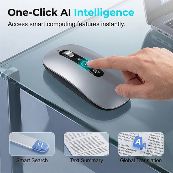 Sakerplus® AI Wireless Voice Translator Mouse
