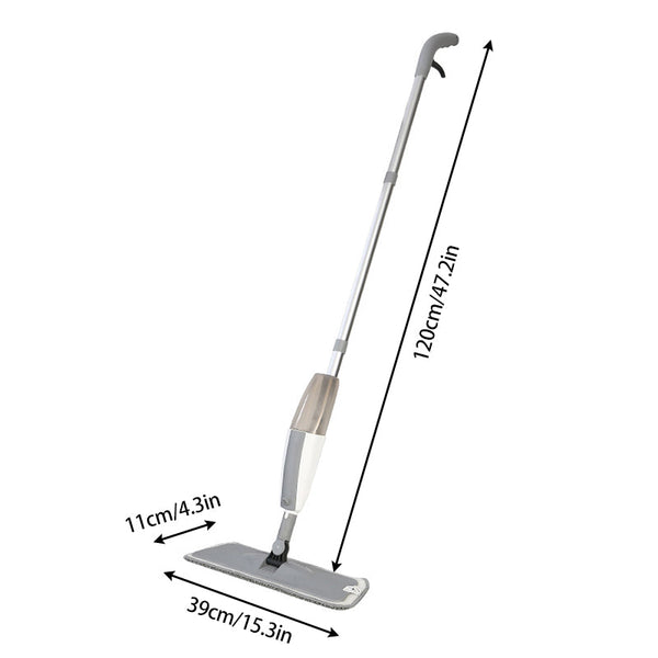 Sakerplus® Microfiber Spray Mop With Washable Pads