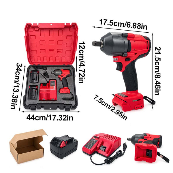 Sakerplus® Brushless Cordless High-Torque Impact Wrench