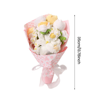 Sakerplus Crochet Flower Gift Bouquet Decoration