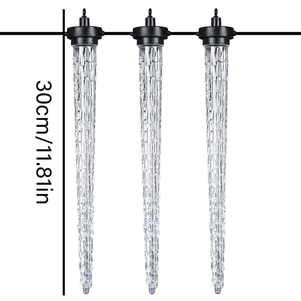 Sakerplus® Outdoor Multicolor Music Sync Icicle Lights