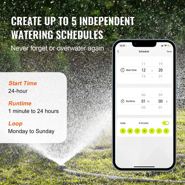 Sakerplus® Smart WiFi Hose Faucet Timer
