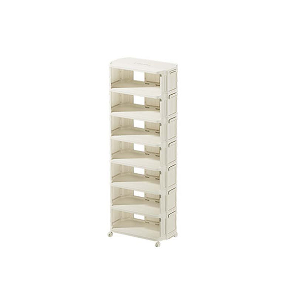 Sakerplus® Vertical Plastic Shoe Rack Organizer