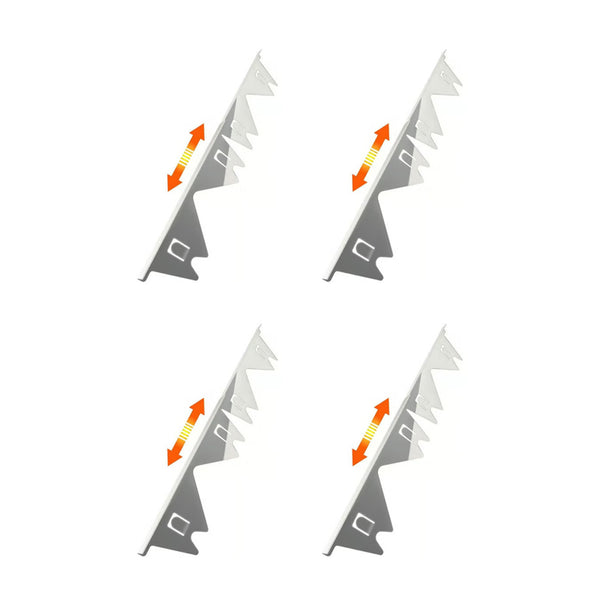 Sakerplus® Stove Gap Covers Stainless Steel