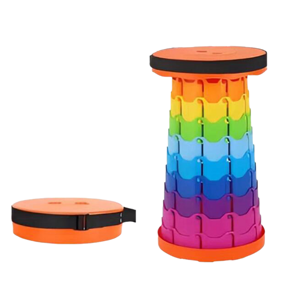 SAKER Upgraded Portable Collapsible Telescopic Stool