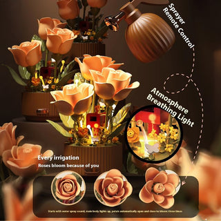 Sakerplus® Interactive Blooming Rose Atmosphere Lamp
