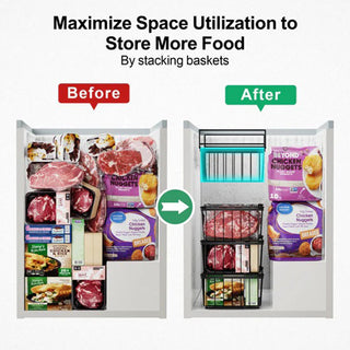 Sakerplus®  Efficient Stackable Freezer Storage Solution