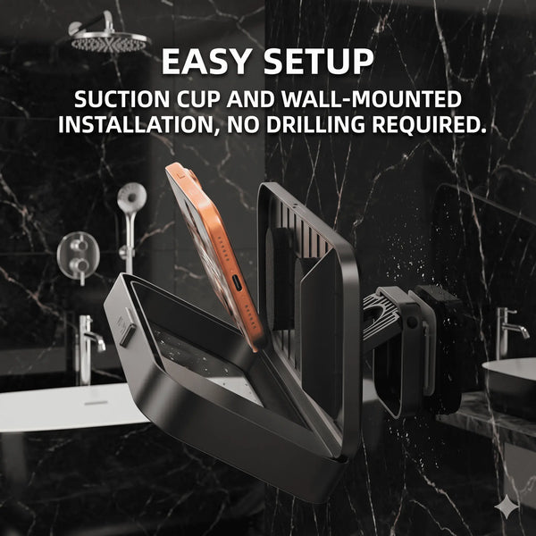 Sakerplus® Waterproof Bluetooth Shower Phone Holder