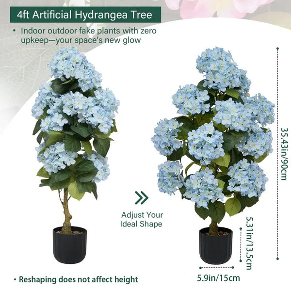 Sakerplus® Artificial Hydrangea Flower Tree